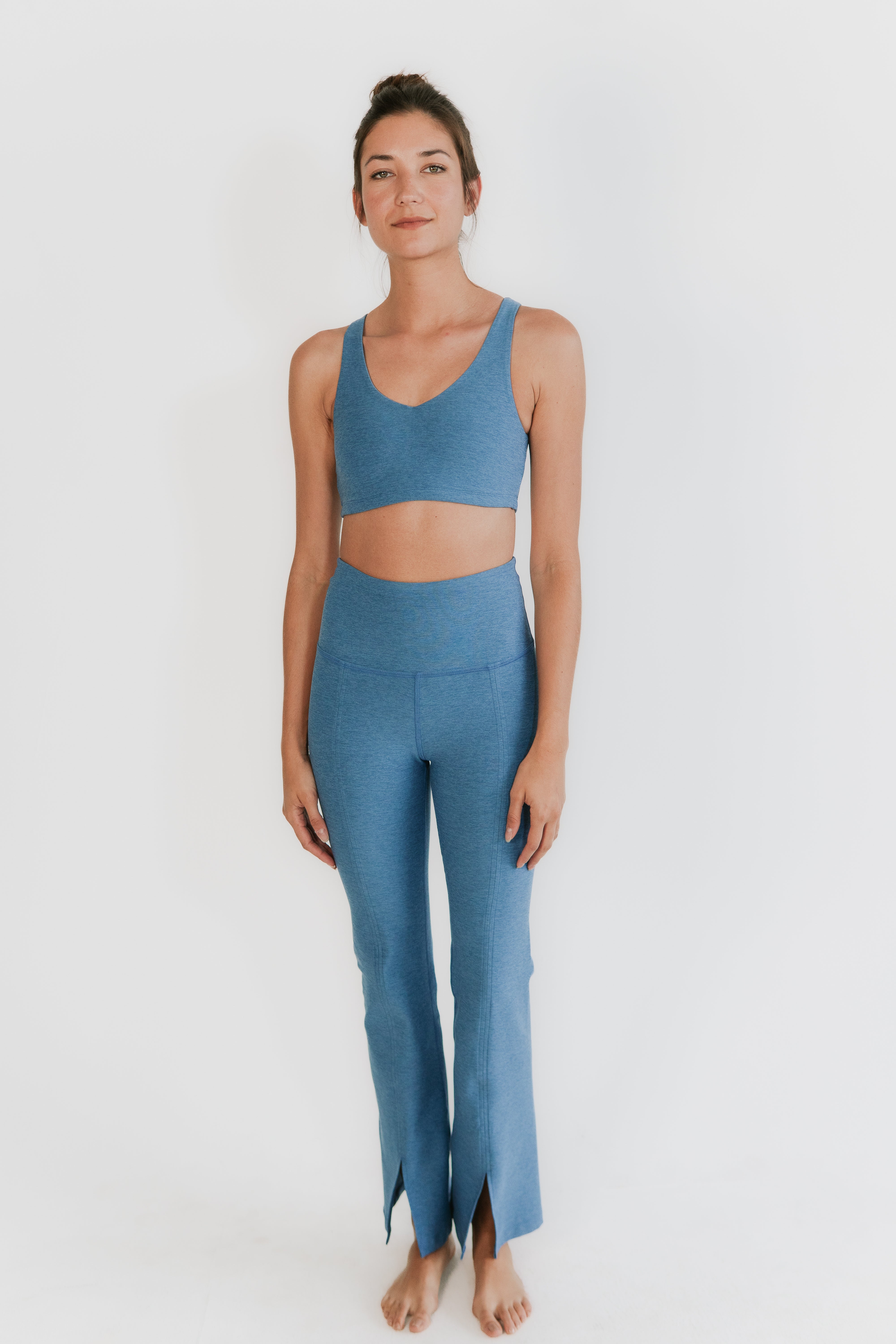 Softest Derma - Flare Leggings with a Twist – Chairez Villa